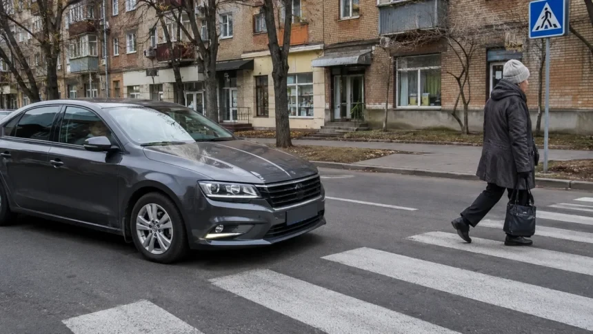 Пішохід ще на “зебрі”: українським водіям пояснили, коли вже можна рушати
