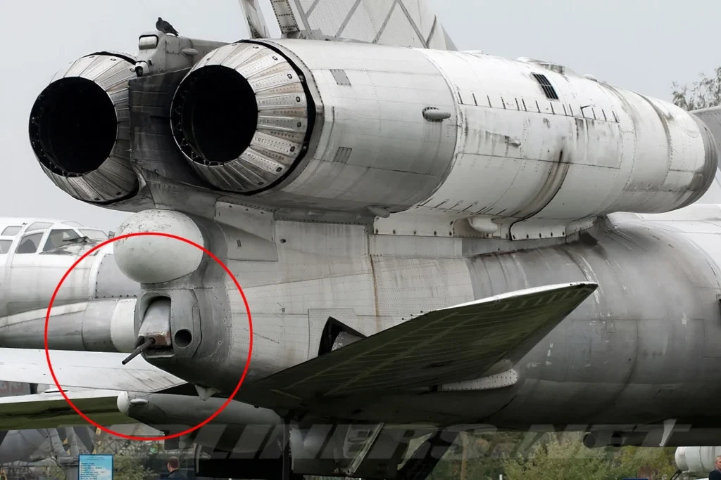 Гармата Р-23, встановлена ​​на бомбардувальнику Ту-22